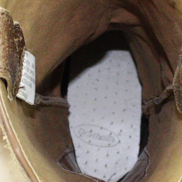 Laredo Brown Cutout Western Style Heeled Boots 8.5 - Picture 6 of 8